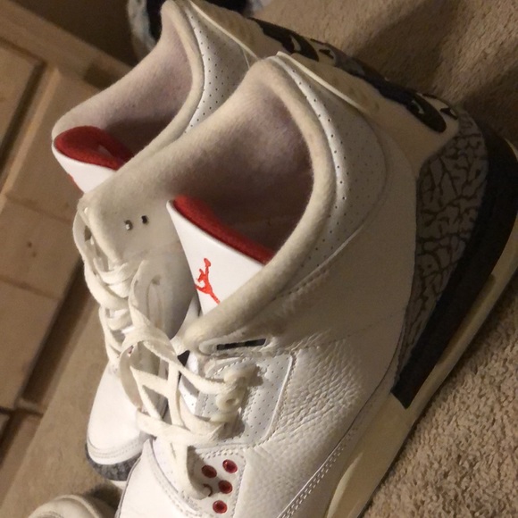 Jordan 3s size 7 boys used twice
